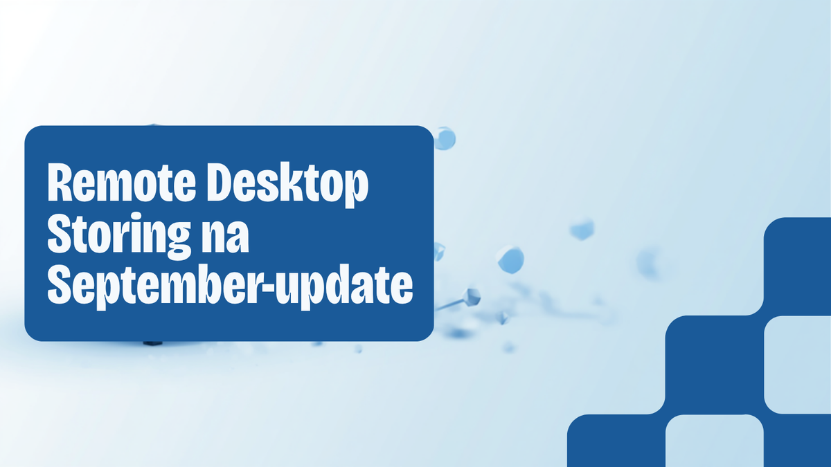Septemberupdate breekt Remote Desktop op Windows Server