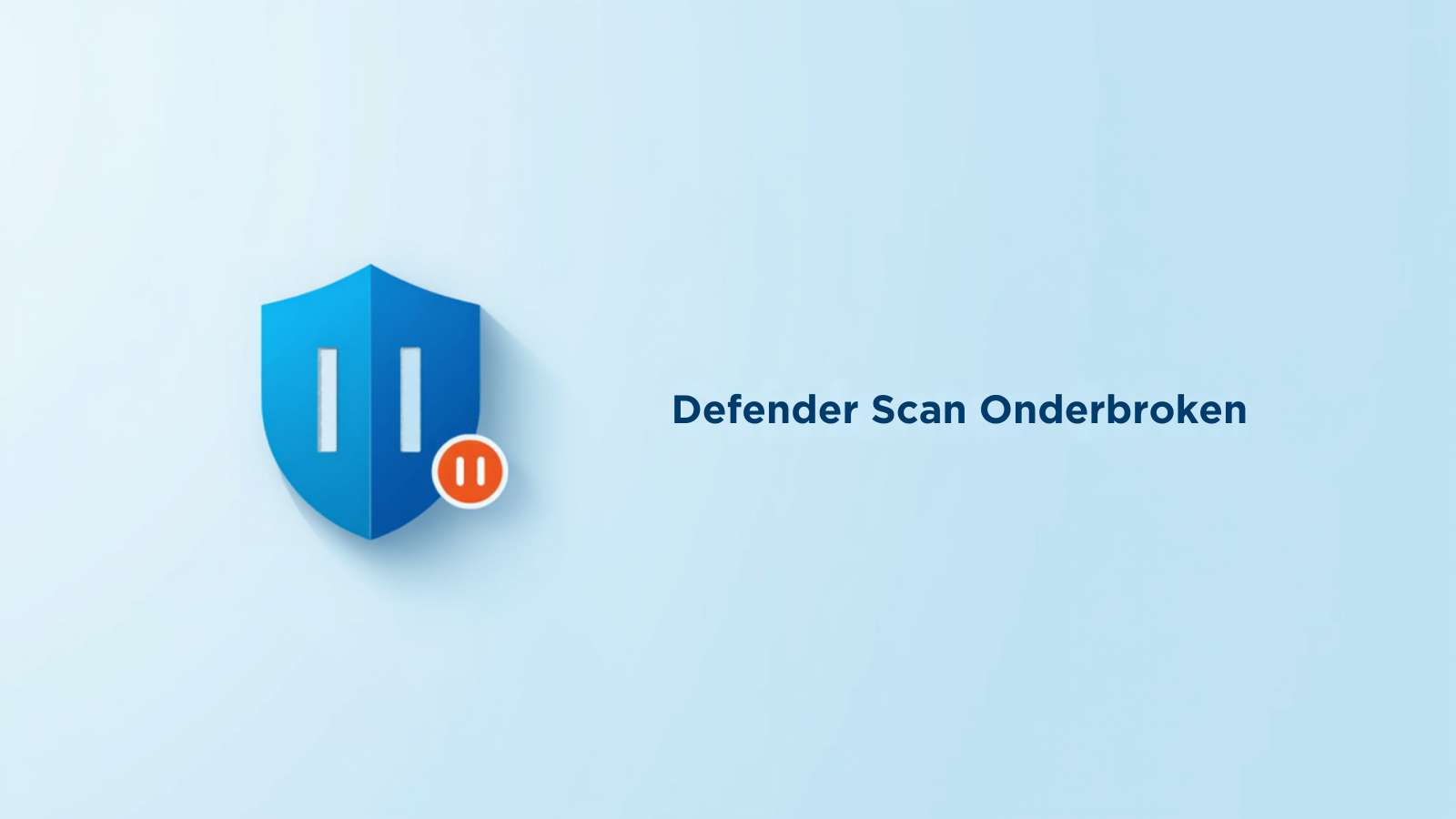 Windows Defender-scans crashen: Microsoft lost bug op