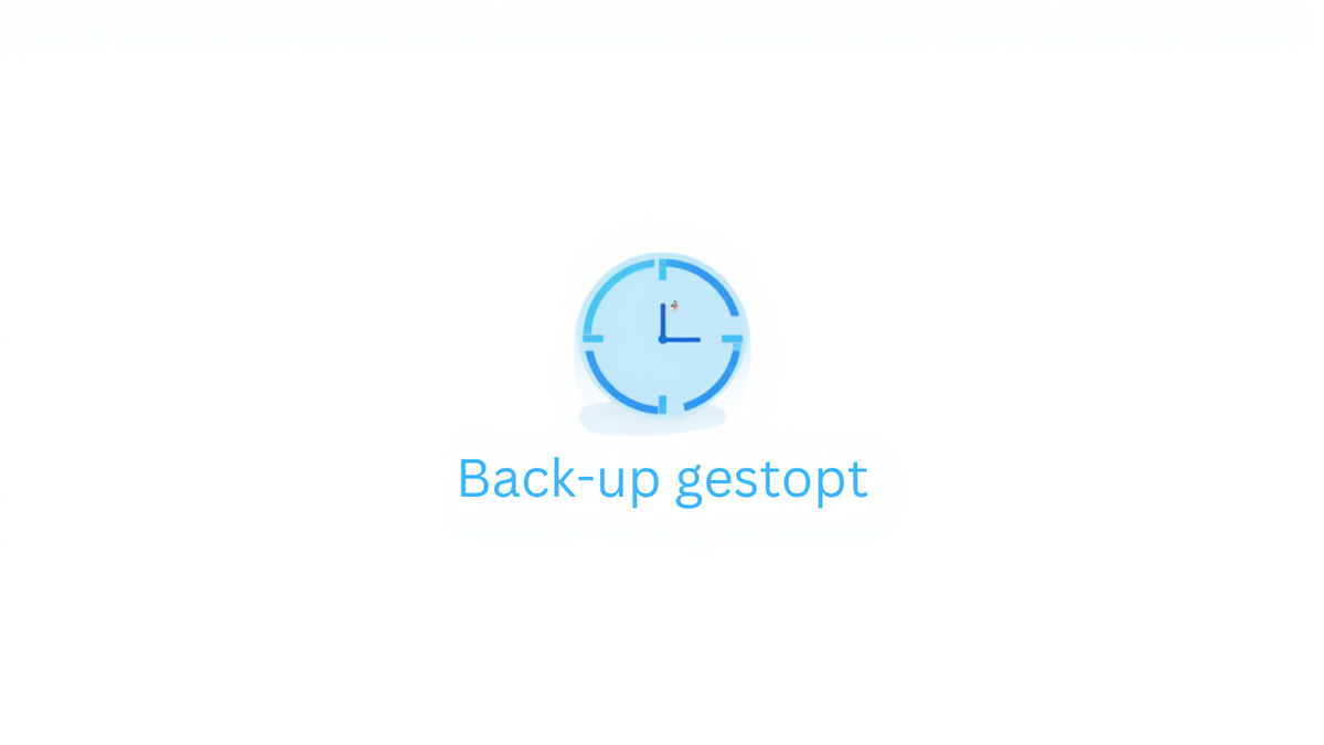 Septemberupdate legt back-ups van Bestandsgeschiedenis stil