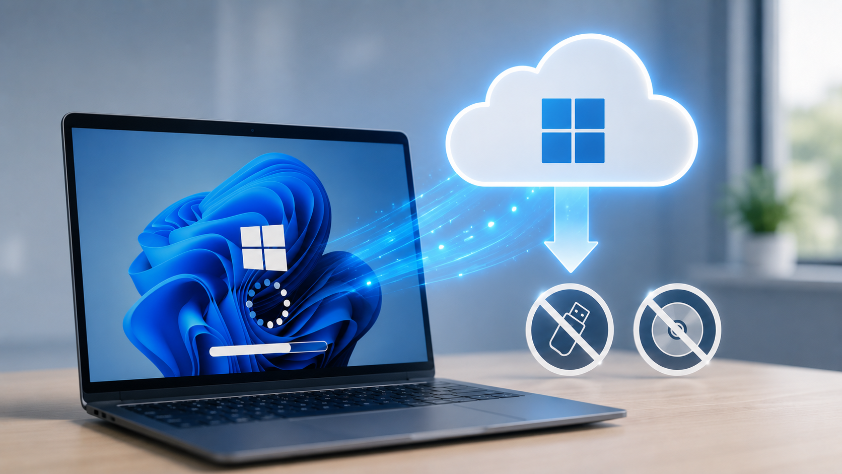 Windows 11 opnieuw installeren zonder USB? Cloud Rebuild komt