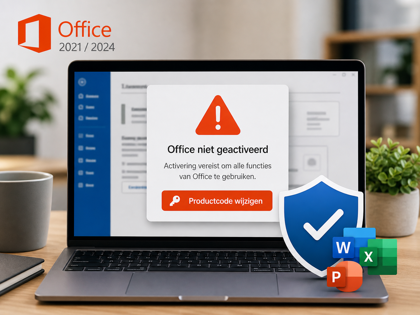 Office 2021 / 2024 niet geactiveerd? Zo los je het snel op