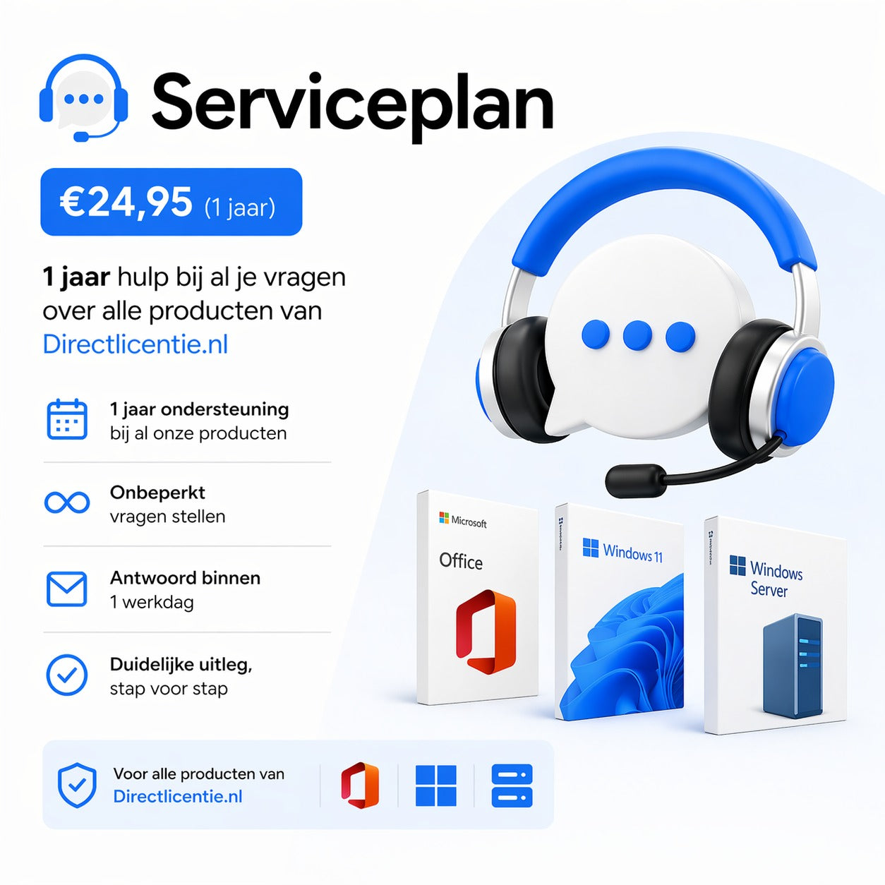 Serviceplan (1 jaar)