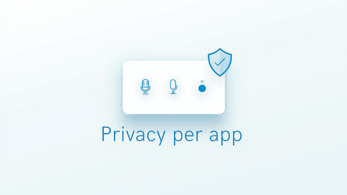 Windows 11 test rechten per app voor camera, microfoon en locatie